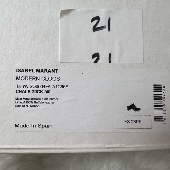 Isabel Marant Titya Modern Clog - Picture 3 of 13